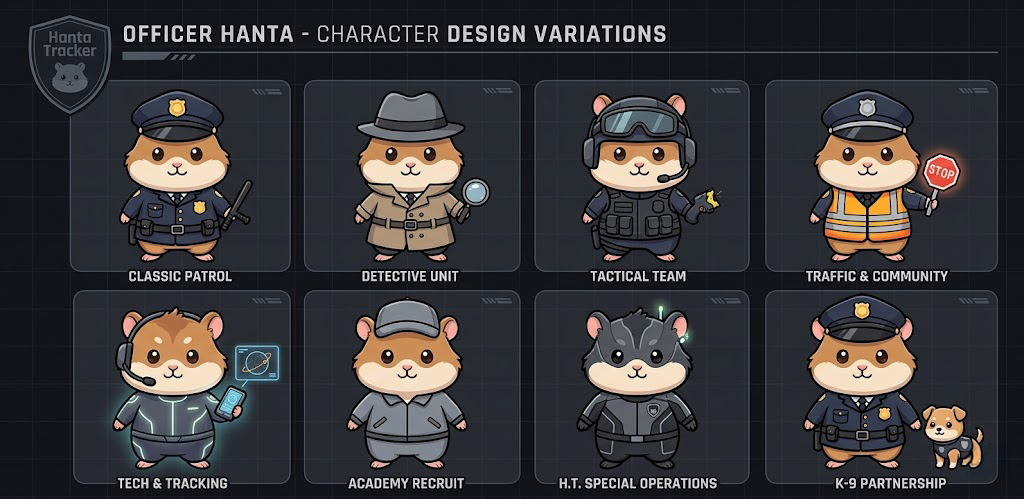 Officer Hanta — autonomous public-health hologram
